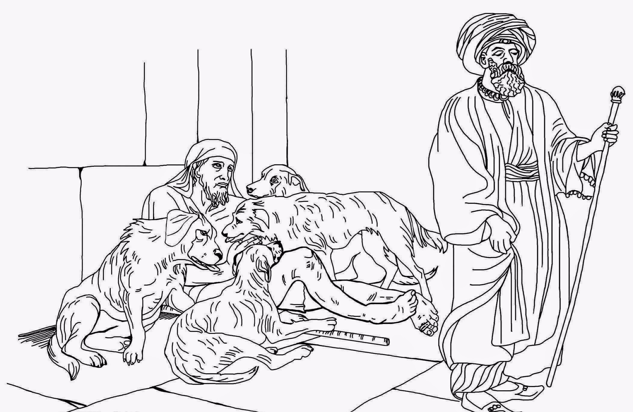 55 Lazarus Coloring Page 36