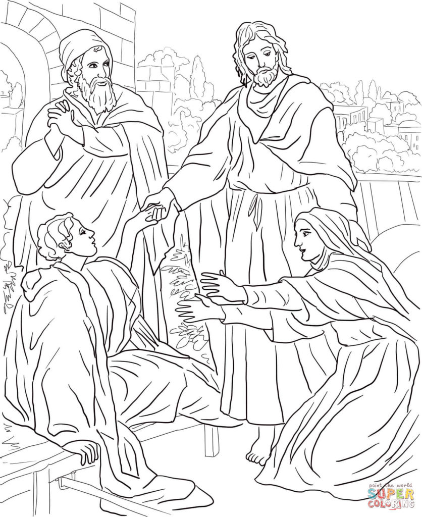 55 Lazarus Coloring Page 39