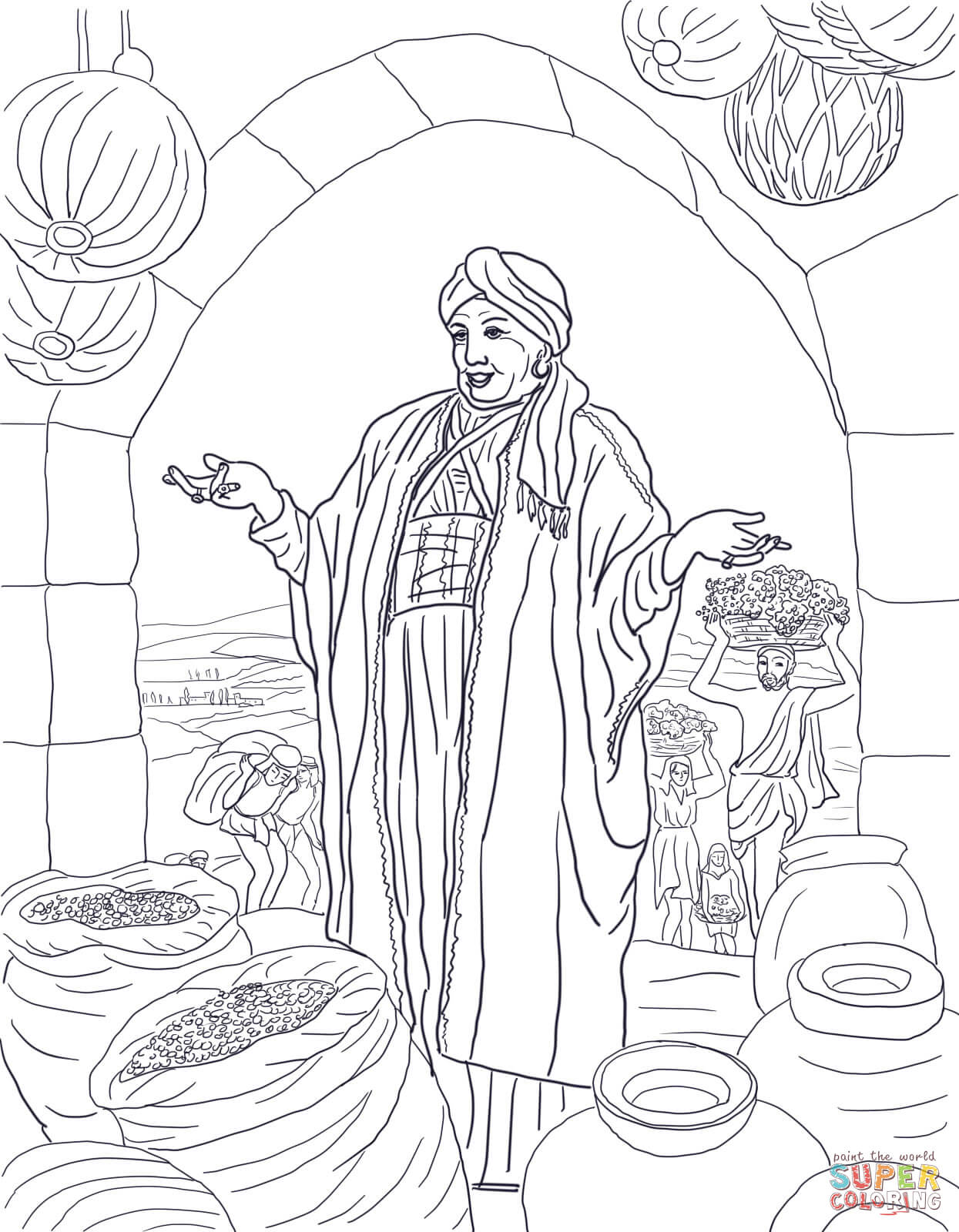 55 Lazarus Coloring Page 40