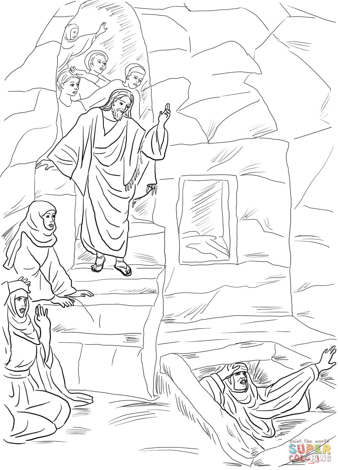 55 Lazarus Coloring Page 5