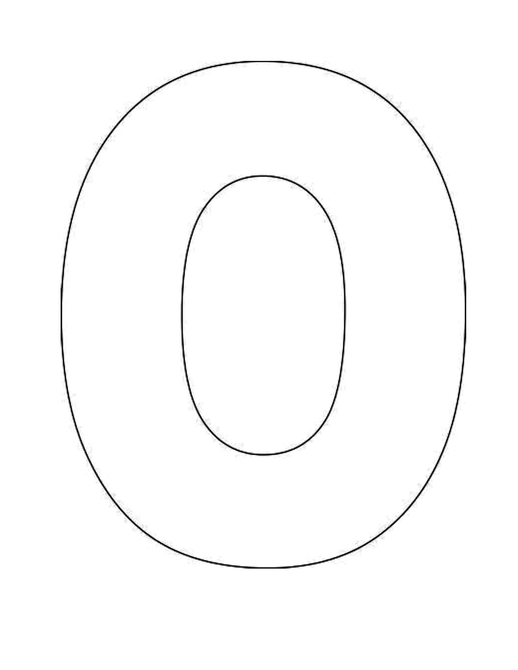 55 Letter O Coloring Page 12