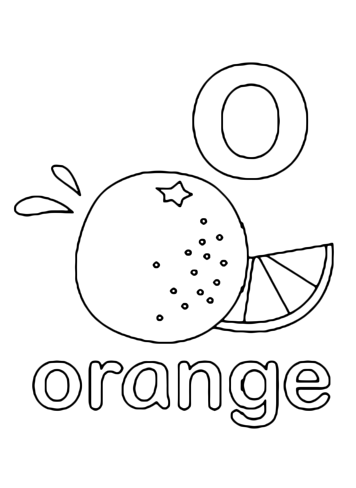 55 Letter O Coloring Page 13