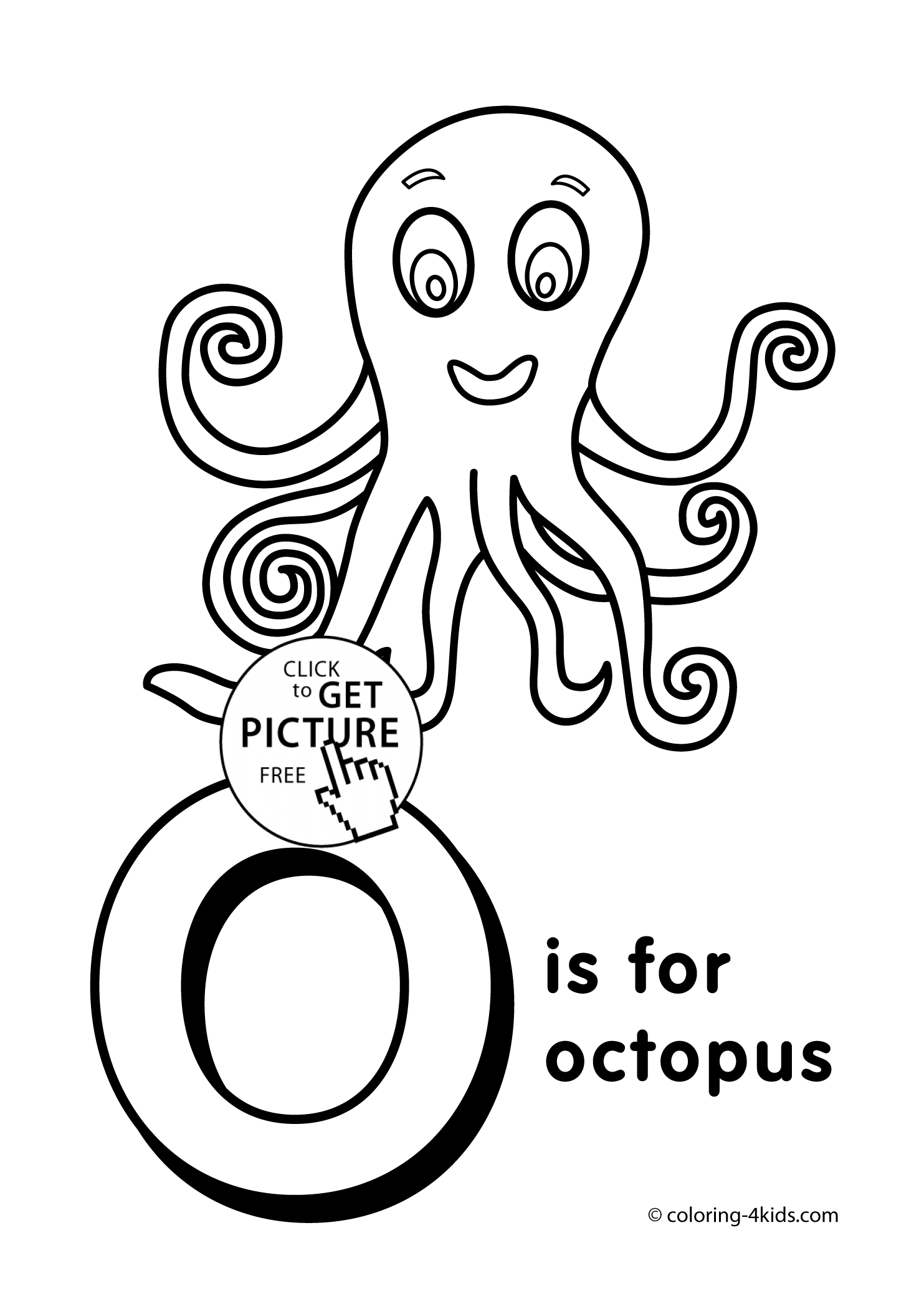 55 Letter O Coloring Page 30