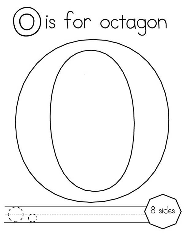 55 Letter O Coloring Page 31