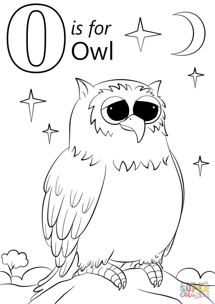 55 Letter O Coloring Page 36