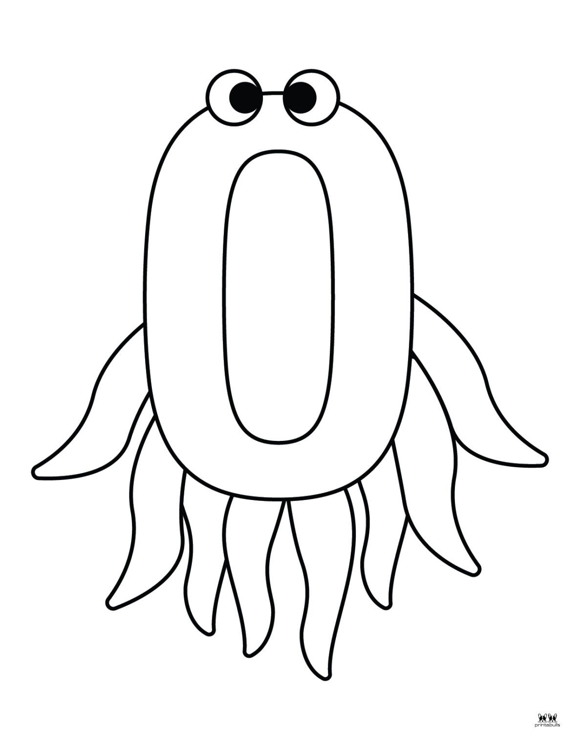 55 Letter O Coloring Page 46