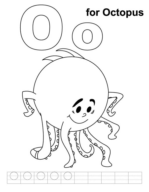 55 Letter O Coloring Page 47