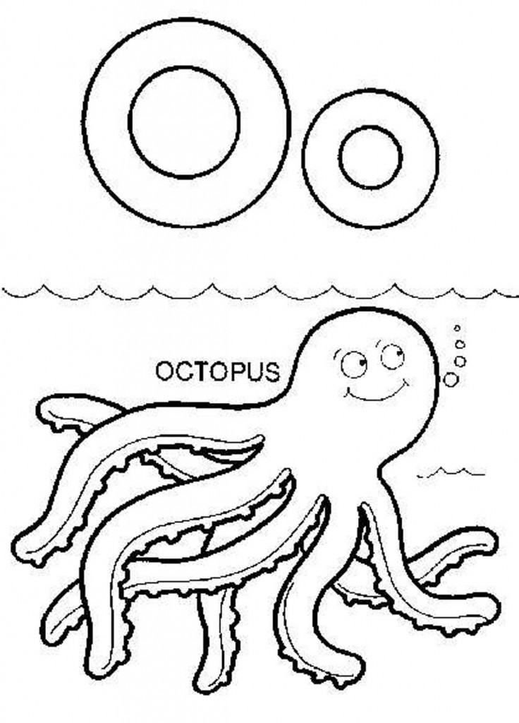 55 Letter O Coloring Page 49