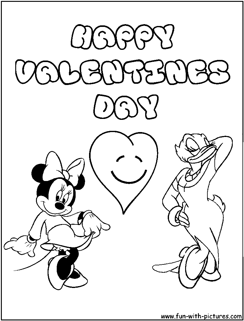 55 Printable Coloring Pages Valentines 39