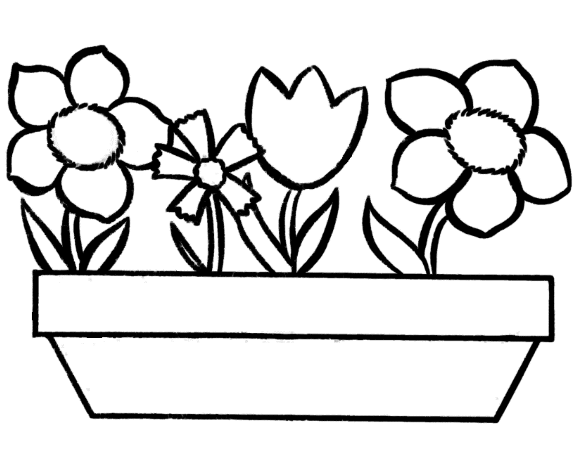 55 Printable Flowers For Coloring 12