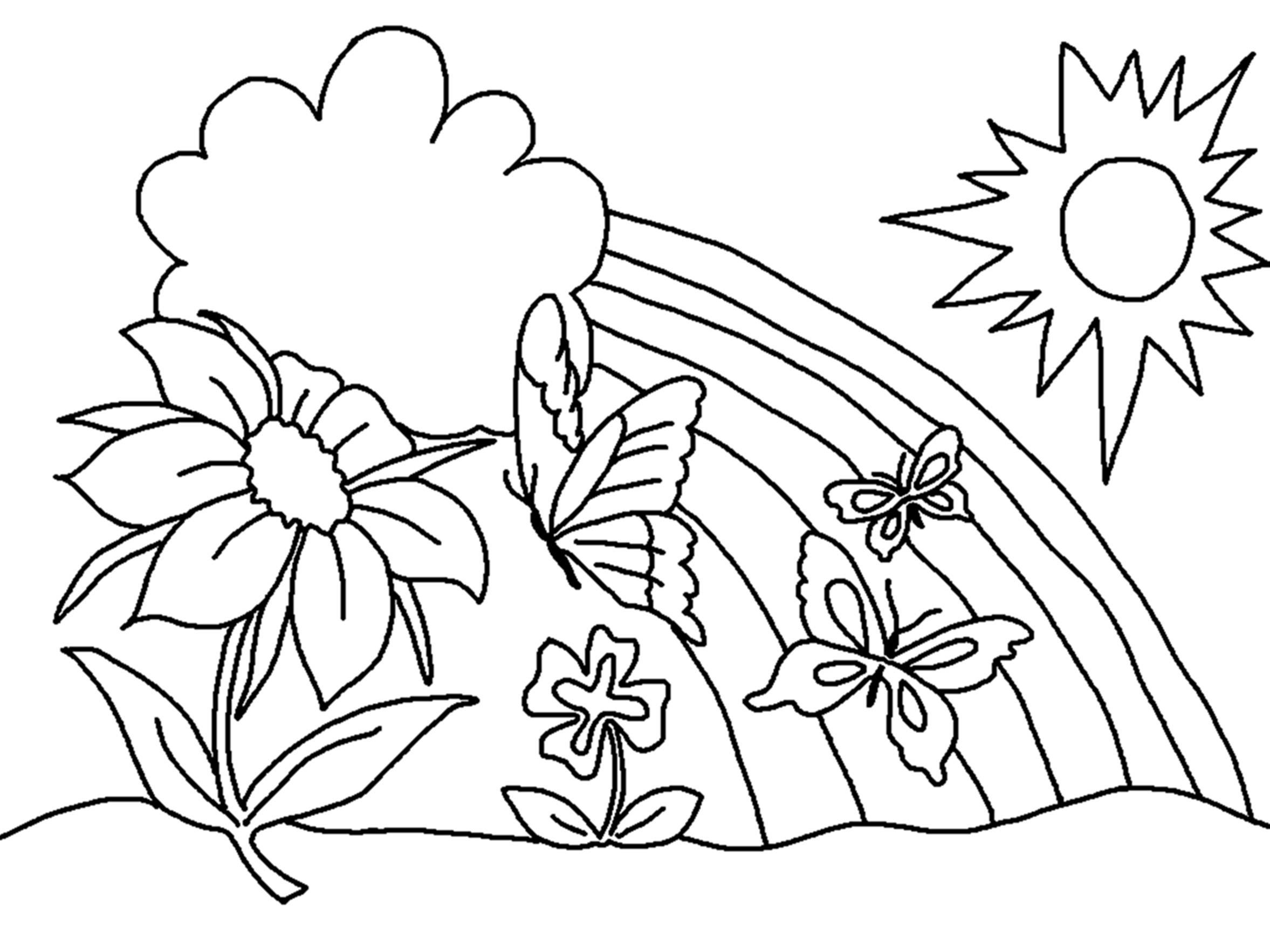 55 Printable Flowers For Coloring 5