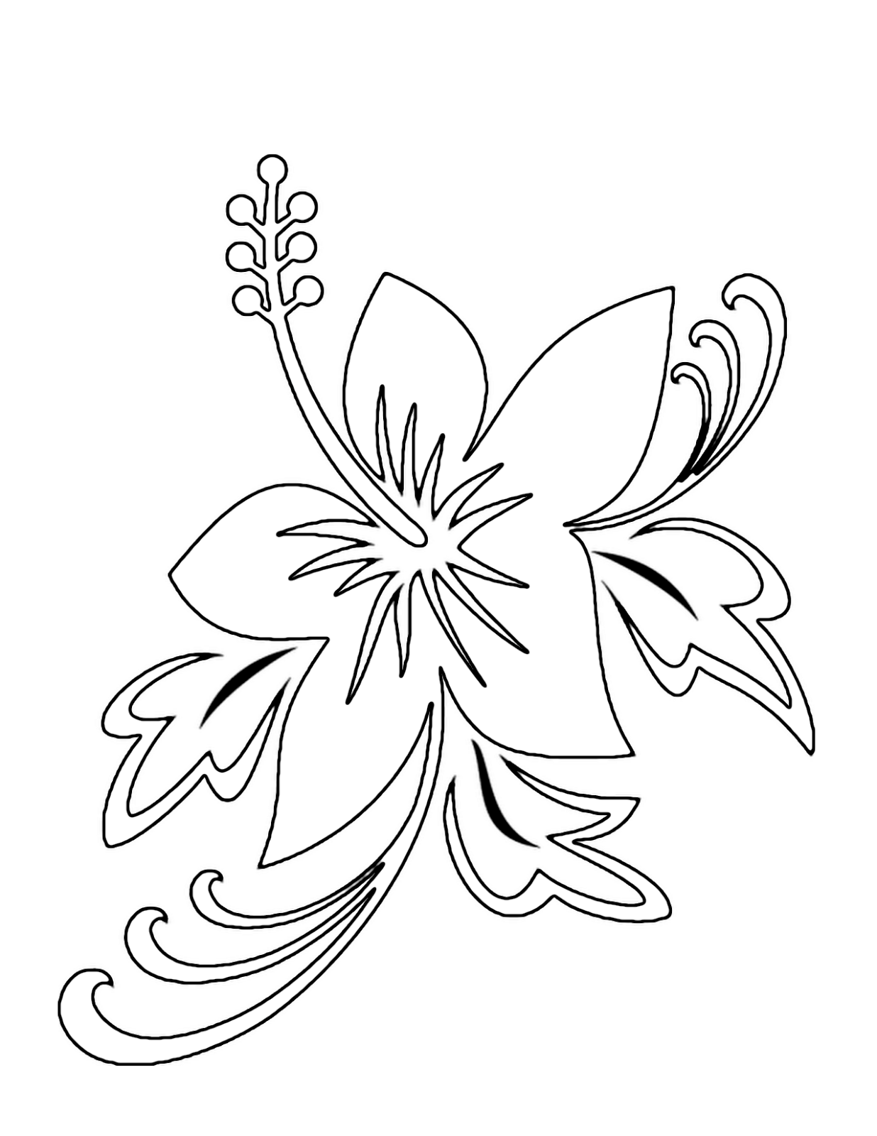 55 Printable Flowers For Coloring 52