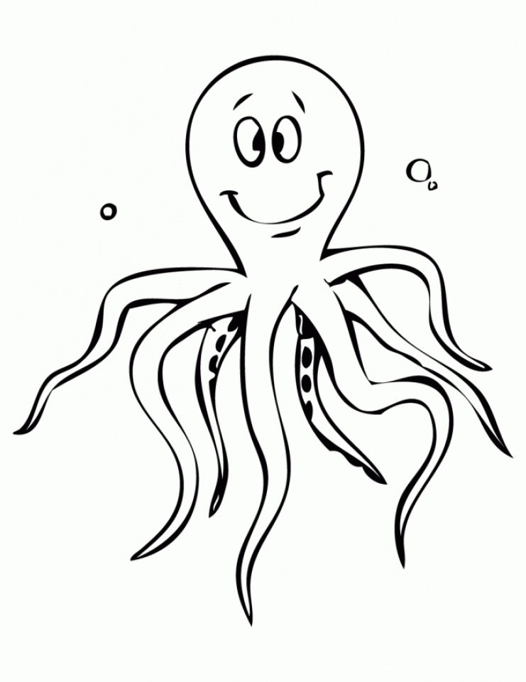 55 Printable Octopus Coloring Page 11