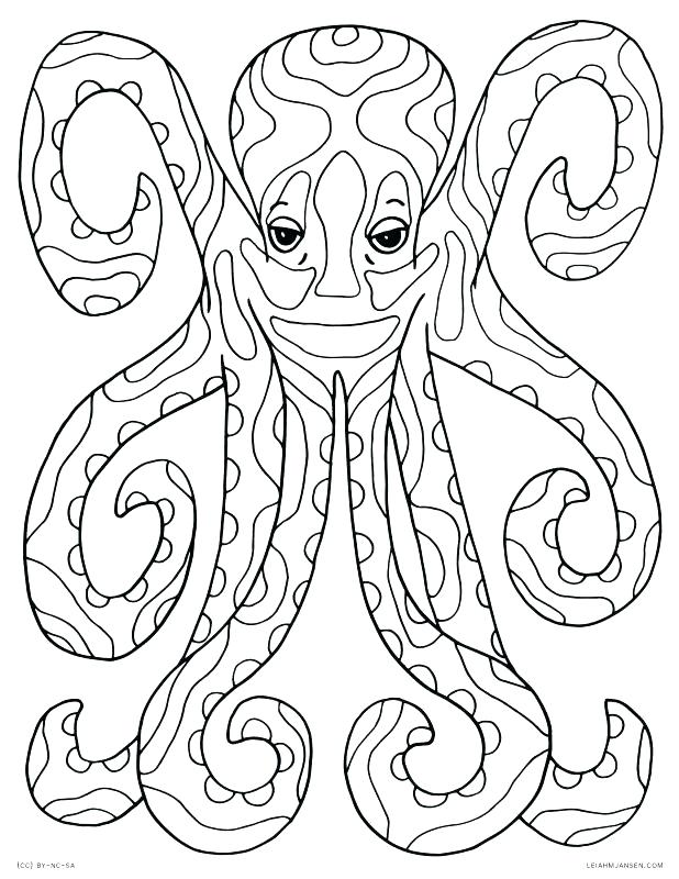 55 Printable Octopus Coloring Page 13