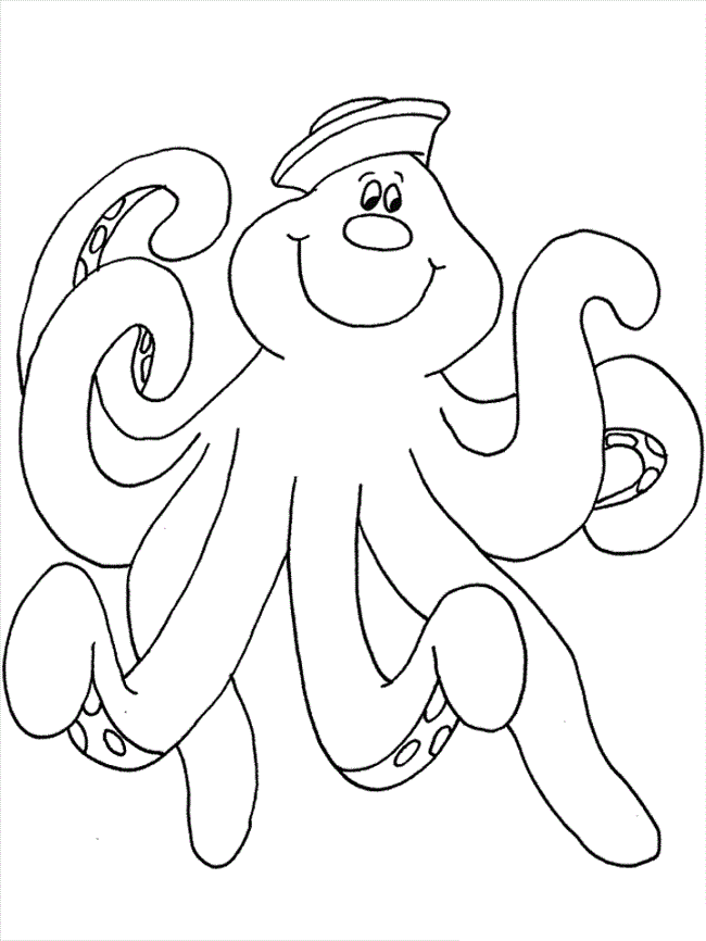 55 Printable Octopus Coloring Page 26