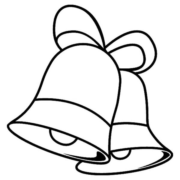 60 Christmas Coloring Pages Of Bells 36