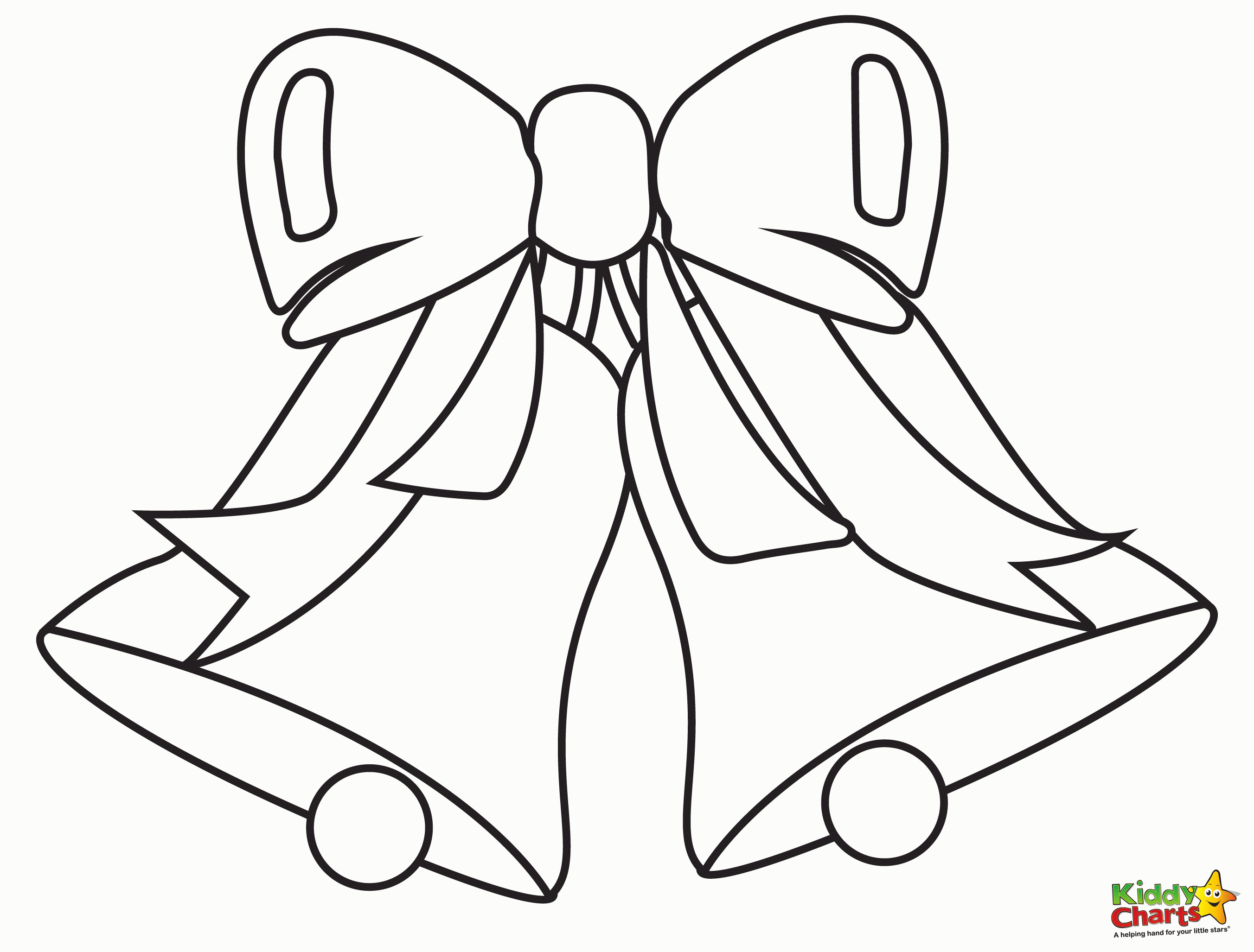 60 Christmas Coloring Pages Of Bells 4