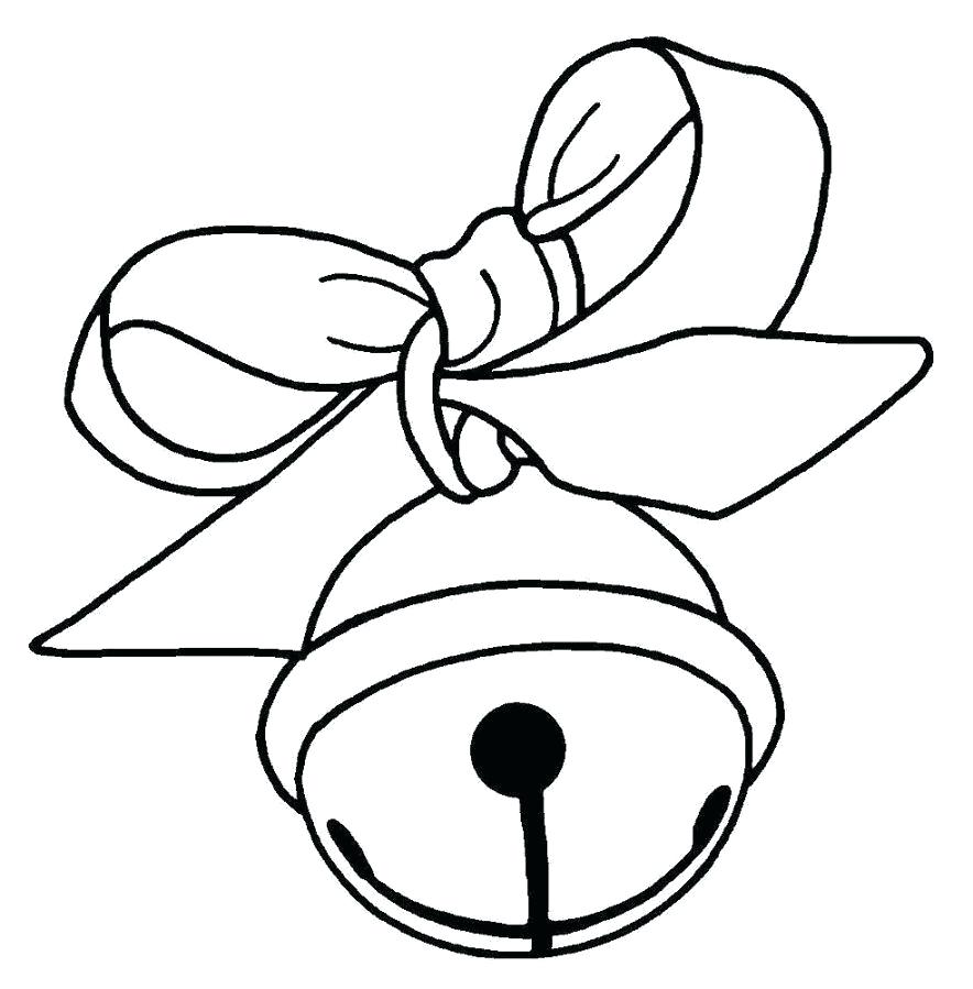 60 Christmas Coloring Pages Of Bells 41