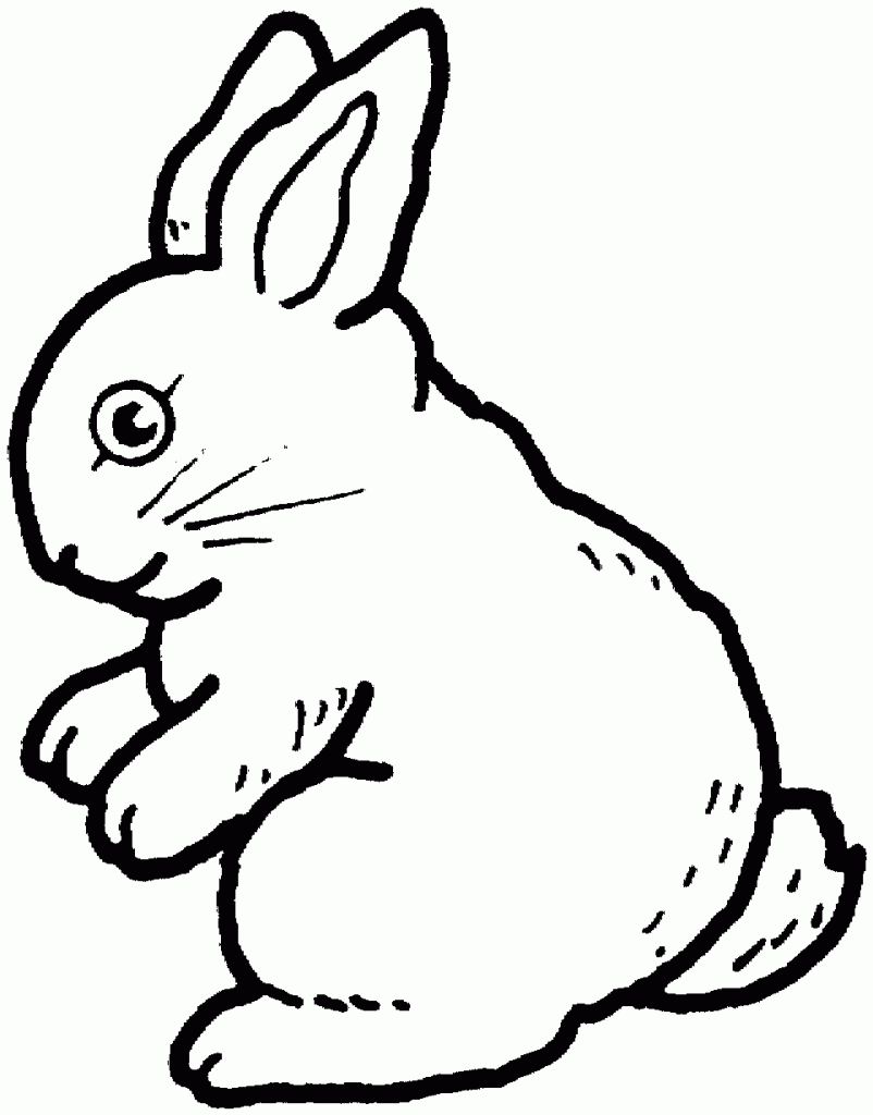 60 Printable Rabbit Coloring Pages 19