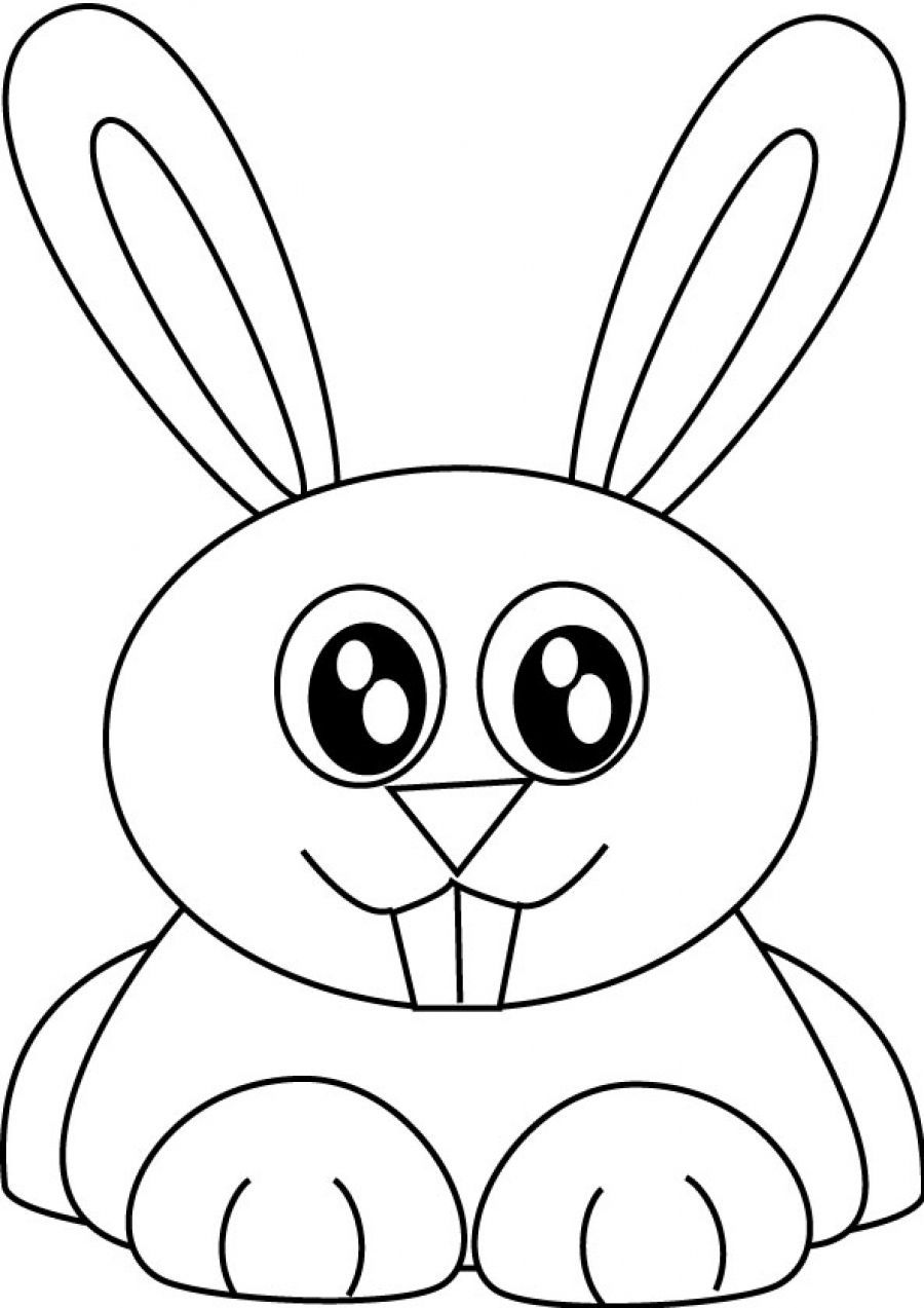 60 Printable Rabbit Coloring Pages 3