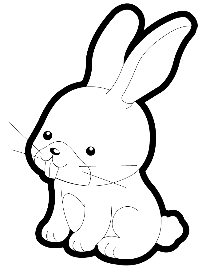 60 Printable Rabbit Coloring Pages 48