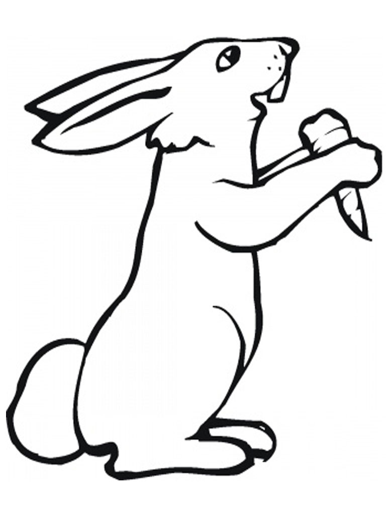 60 Printable Rabbit Coloring Pages 7