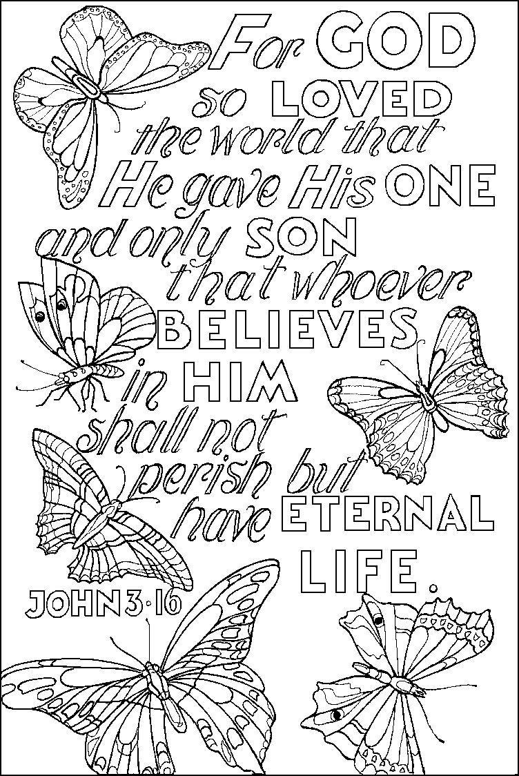 60 Religious Coloring Sheets 26