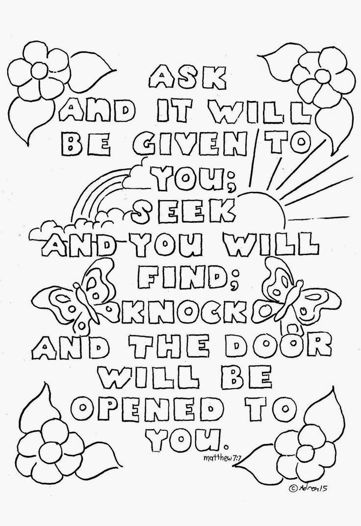 60 Religious Coloring Sheets 32