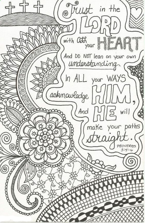 60 Religious Coloring Sheets 35