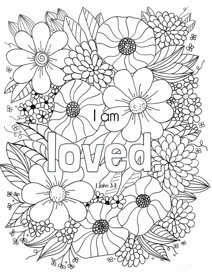 60 Religious Coloring Sheets 58