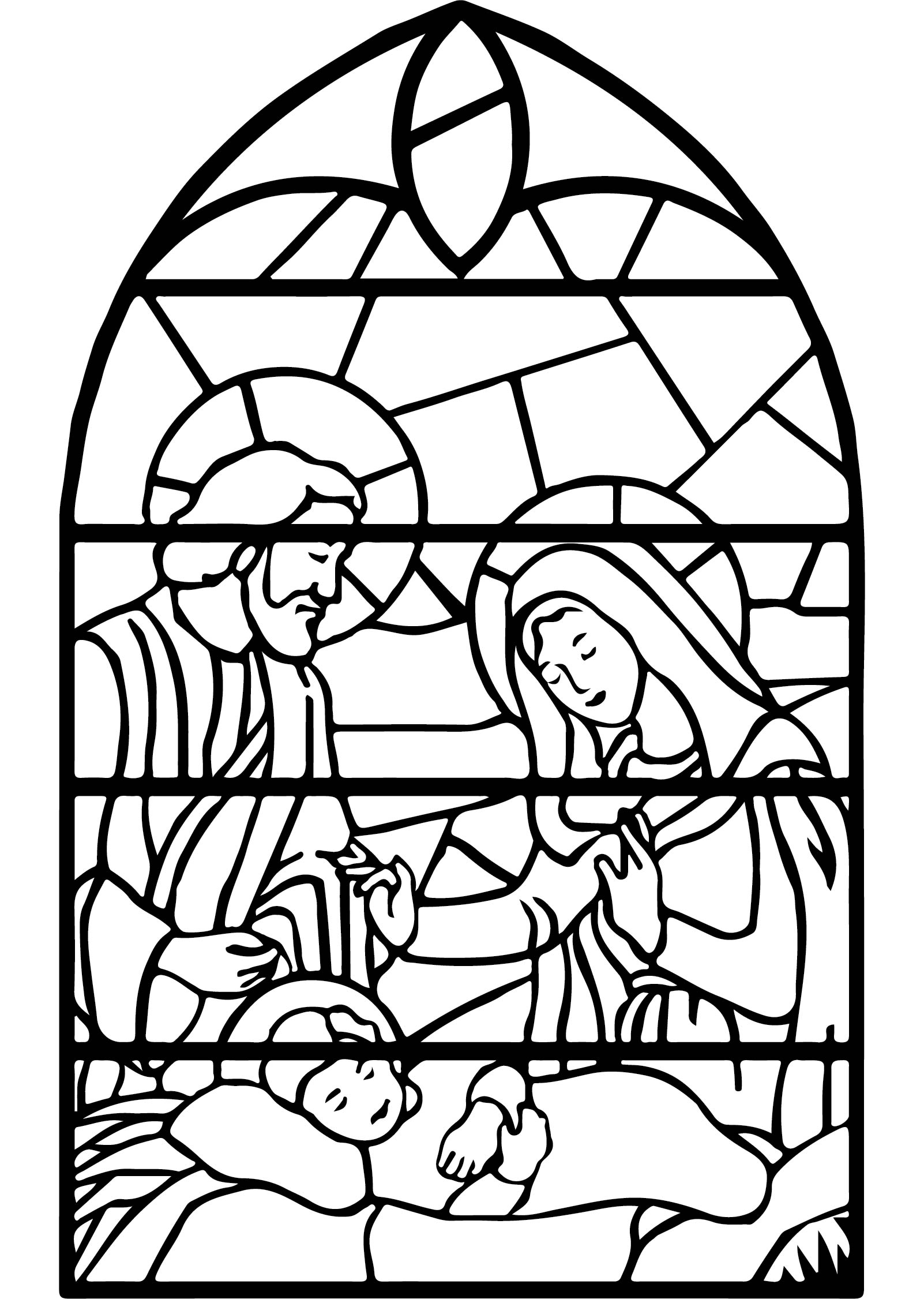 60 Religious Coloring Sheets 62