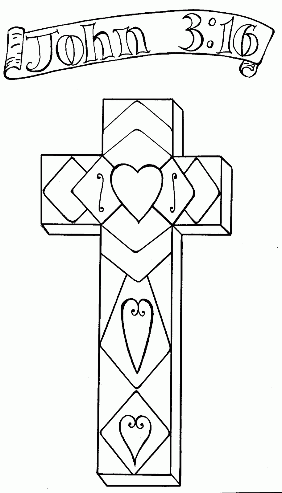 60 Religious Coloring Sheets 68