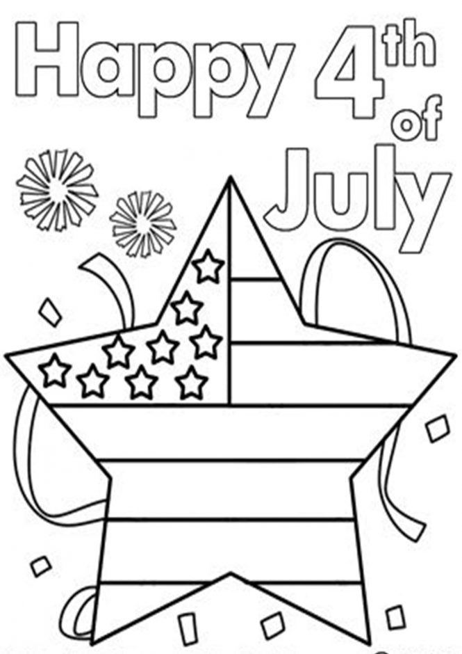 45 July Fourth Coloring Pages 1