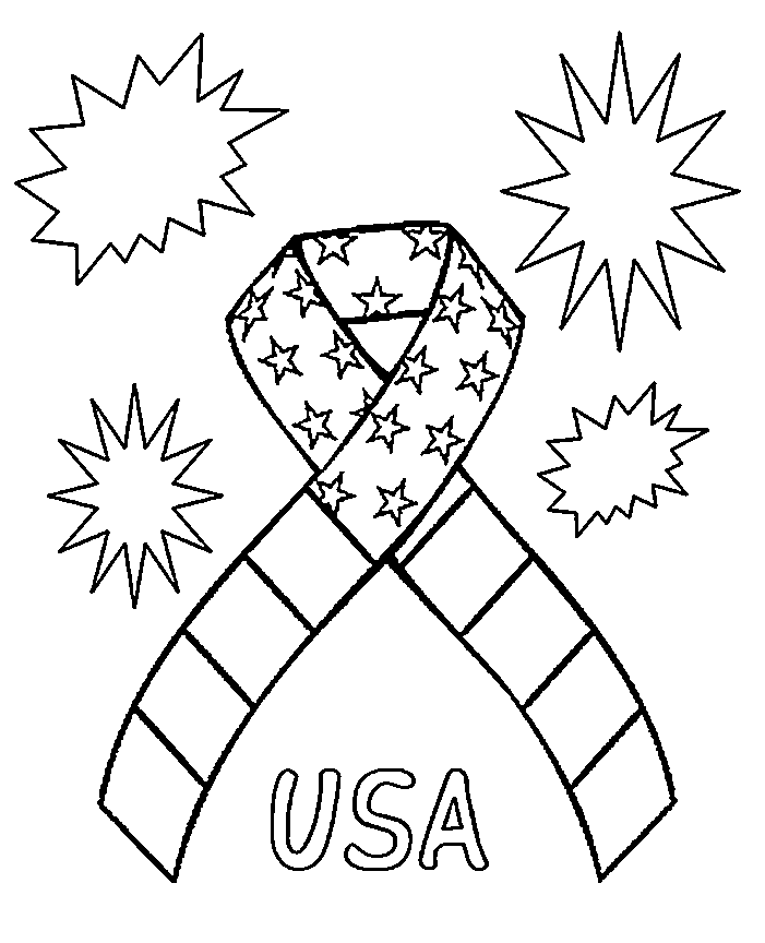 45 July Fourth Coloring Pages 3