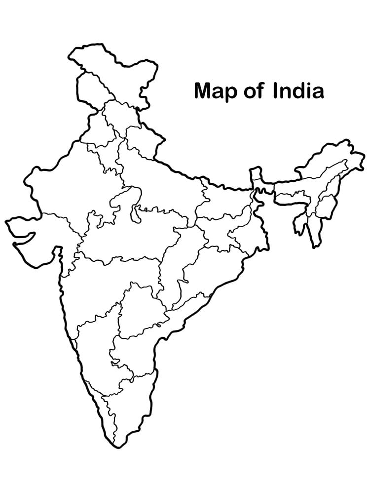 50 Coloring Pages Of India 41