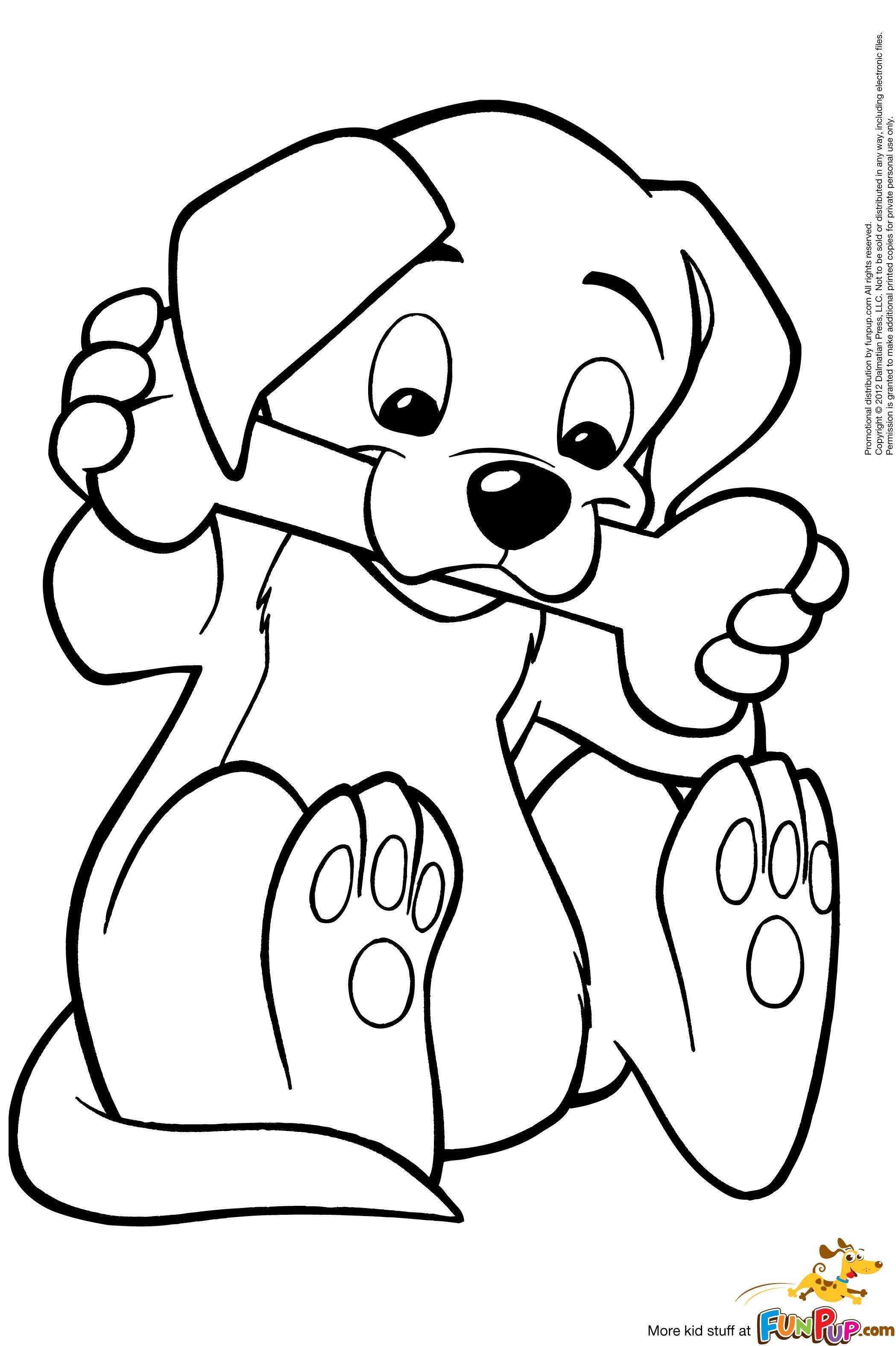 50 Doggie Coloring Pages 47