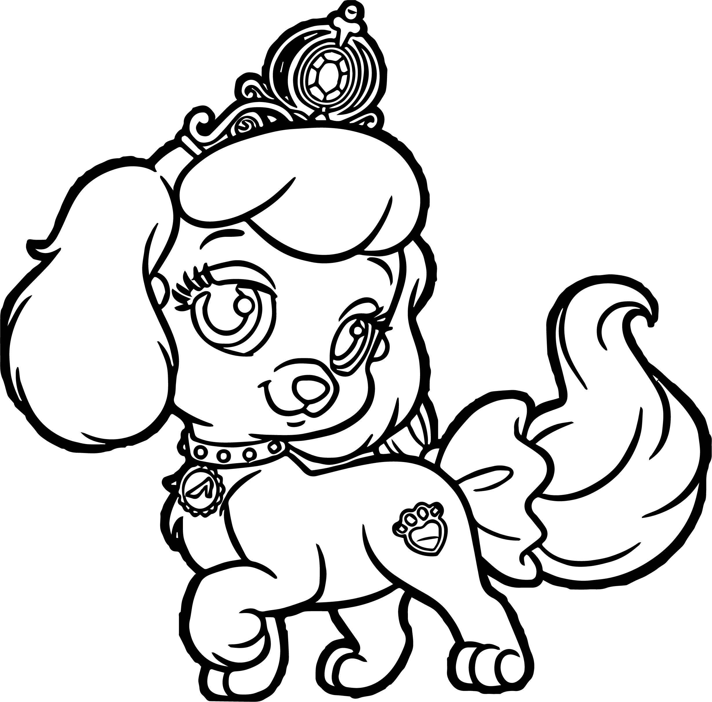 50 Doggie Coloring Pages 49