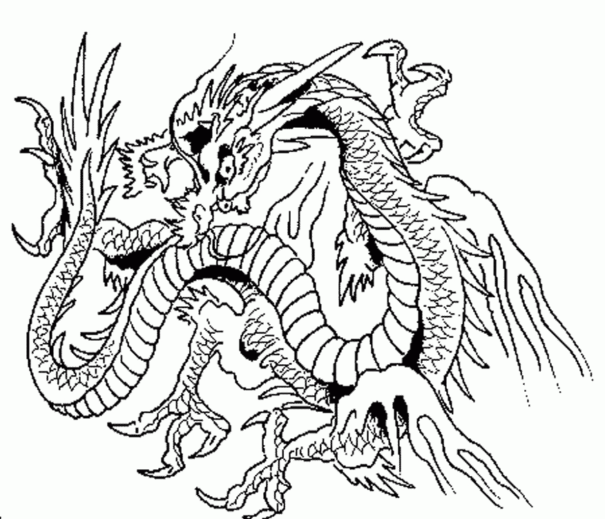 50 Free Printable Coloring Pages Of Dragons 29