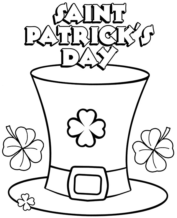 50 Happy St Patricks Day Coloring Pages 58