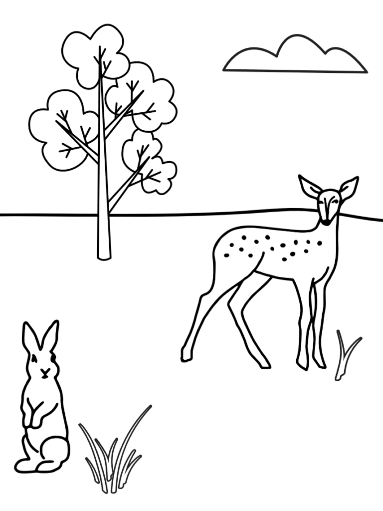 80 Printable Spring Animals Coloring Pages 41