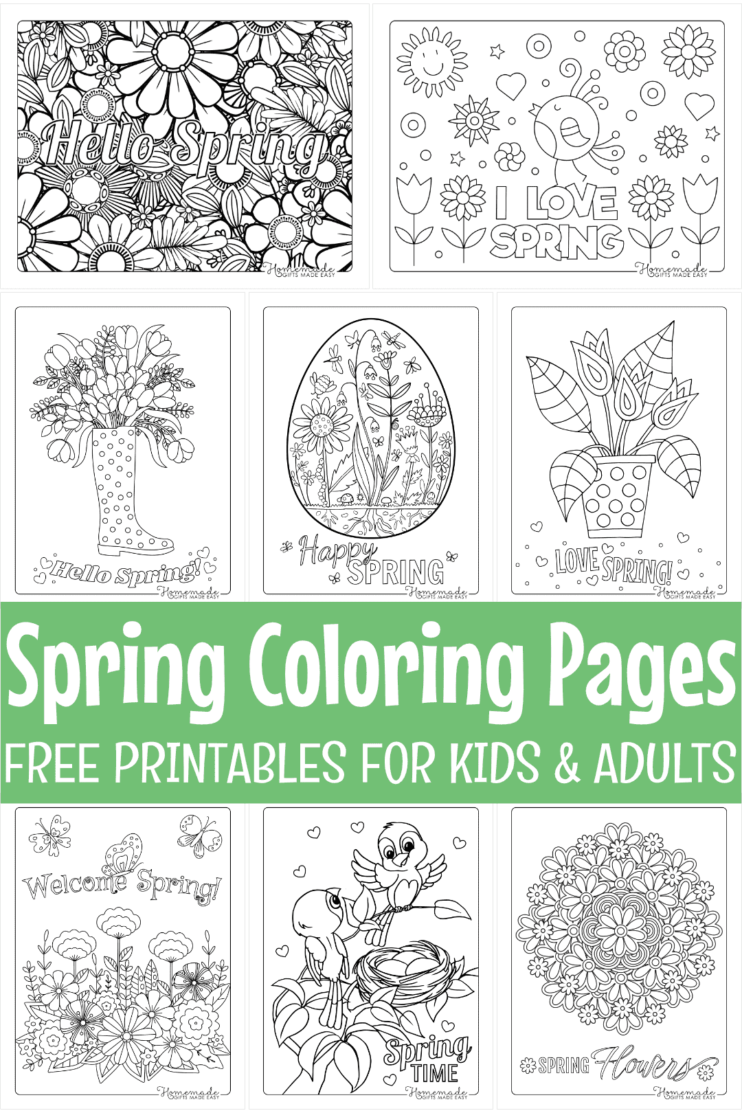 80 Printable Spring Animals Coloring Pages 44