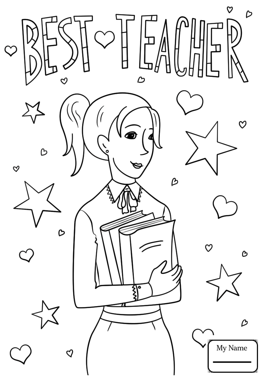 80 Printable Teacher Appreciation Coloring Pages 58