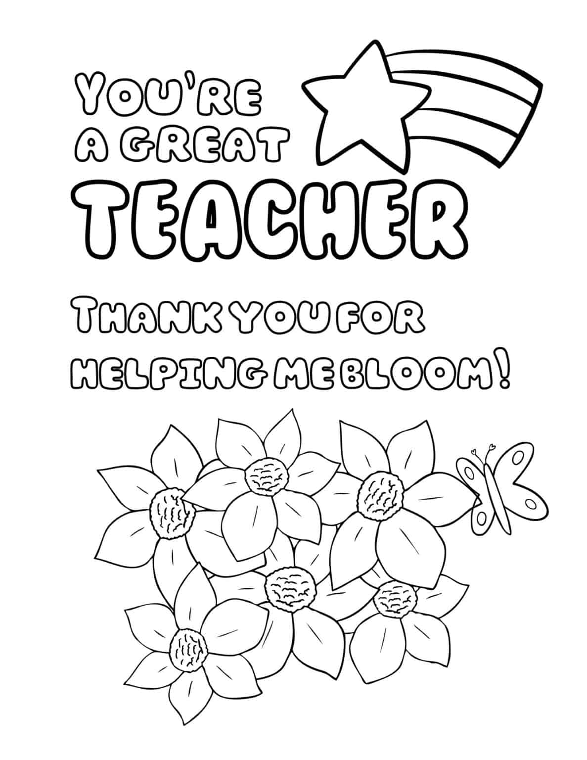 80 Printable Teacher Appreciation Coloring Pages 59