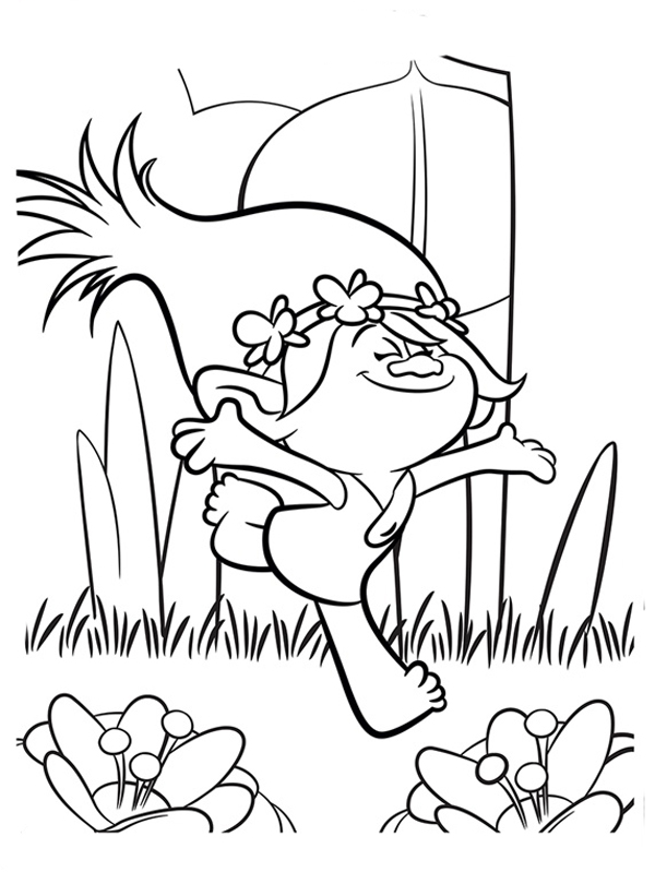 80 Trolls Coloring Pages Printable 12