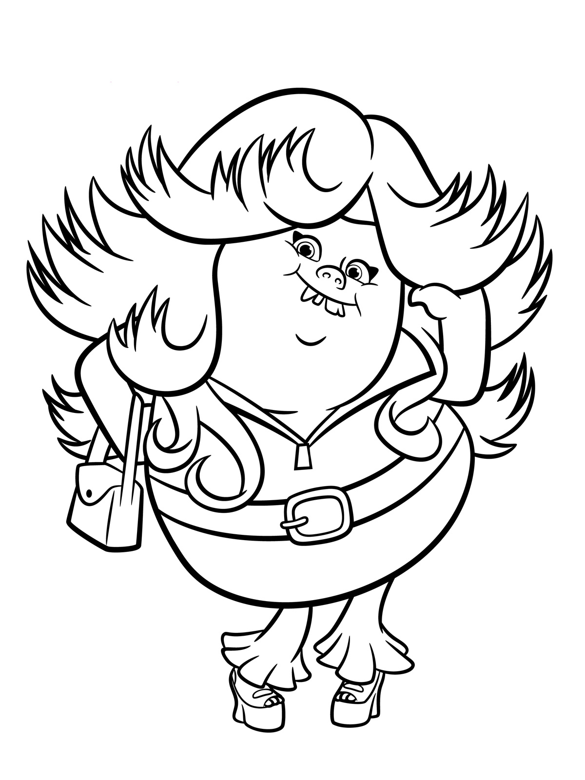 80 Trolls Coloring Pages Printable 15