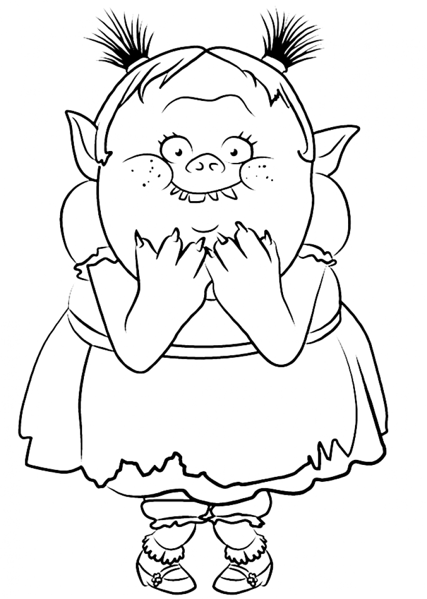 80 Trolls Coloring Pages Printable 18