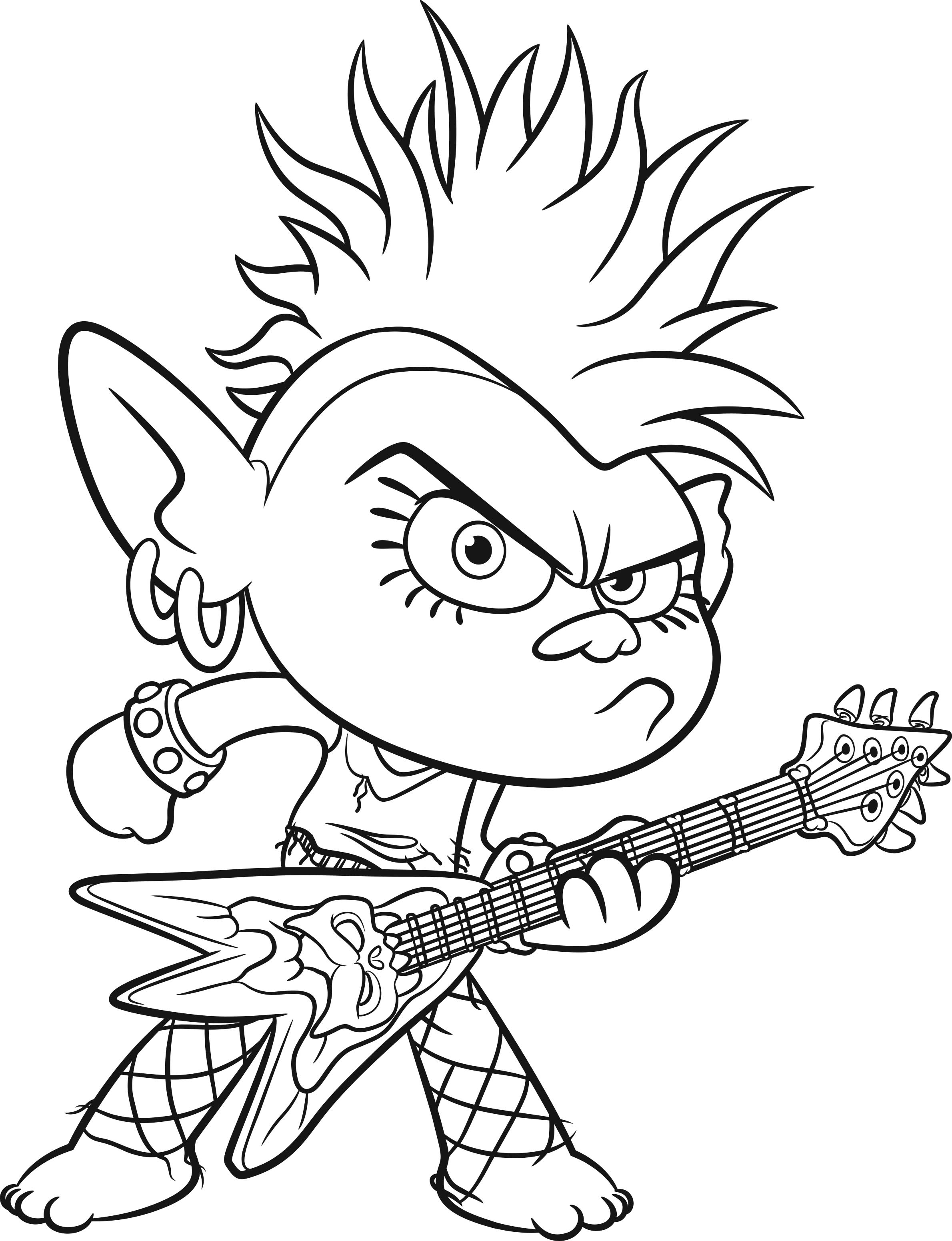 80 Trolls Coloring Pages Printable 53