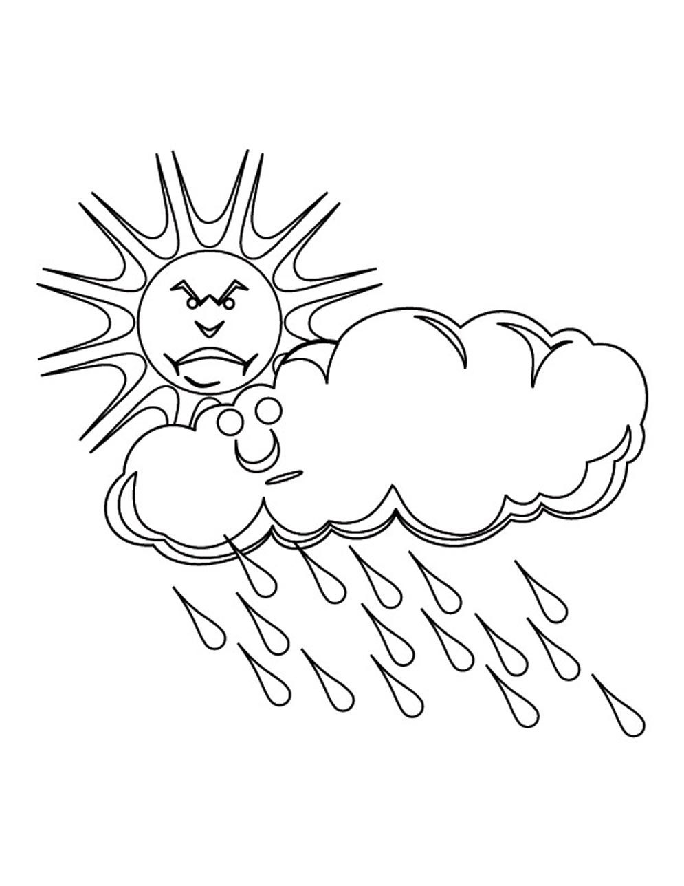 90 Cloud Coloring Pages 32