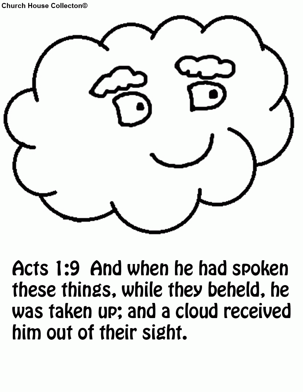 90 Cloud Coloring Pages 36