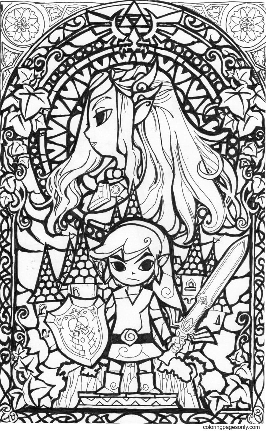 90 Printable Coloring Pages Link 47